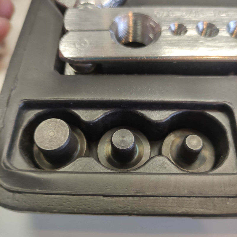 قیچی لوله بر فورس مدل 65601 مجموعه 10 عددی