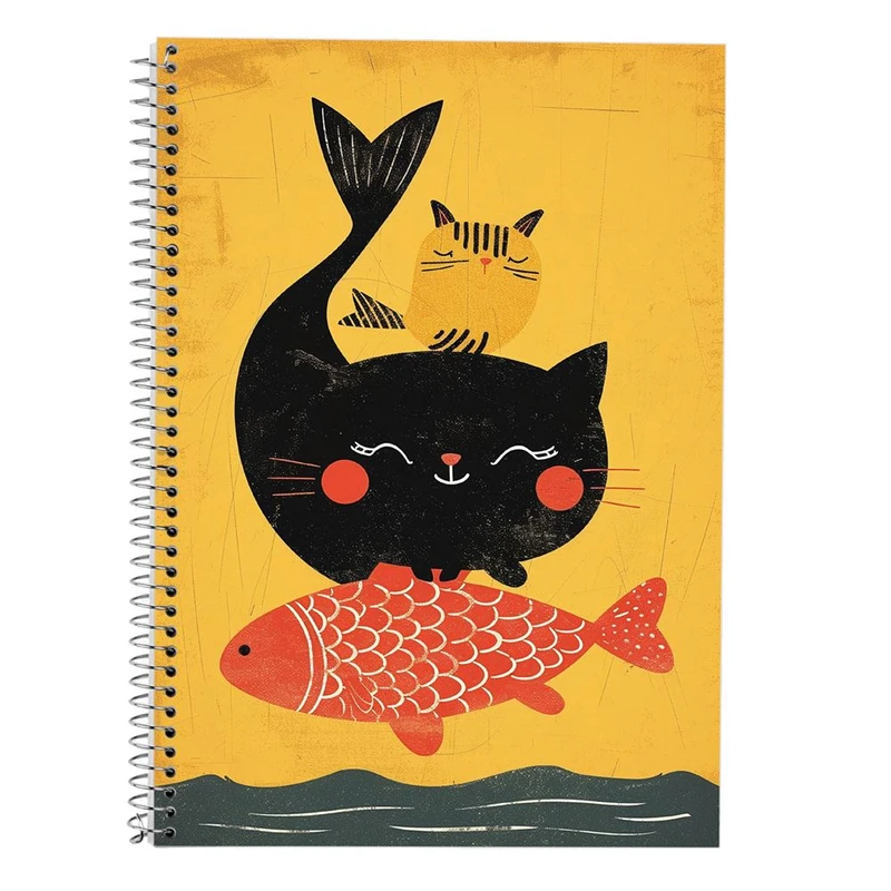 دفتر لغت 50 برگ مدوپد طرح موجودات فانتزی کد DF16865