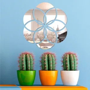 آینه پلکسی گلس رومادون کد 503 سایز 40x40 سانتی متر