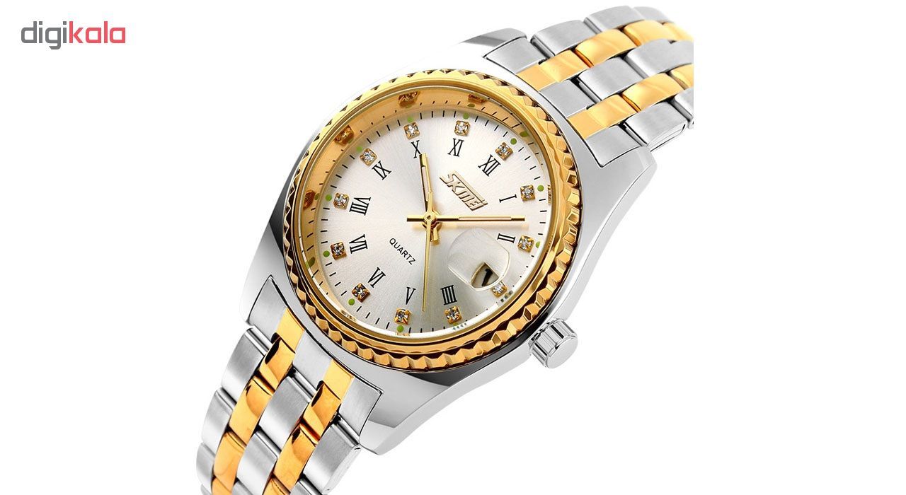 ساعت مچی عقربه ای اسکمی مدل No 9098-s -  - 3