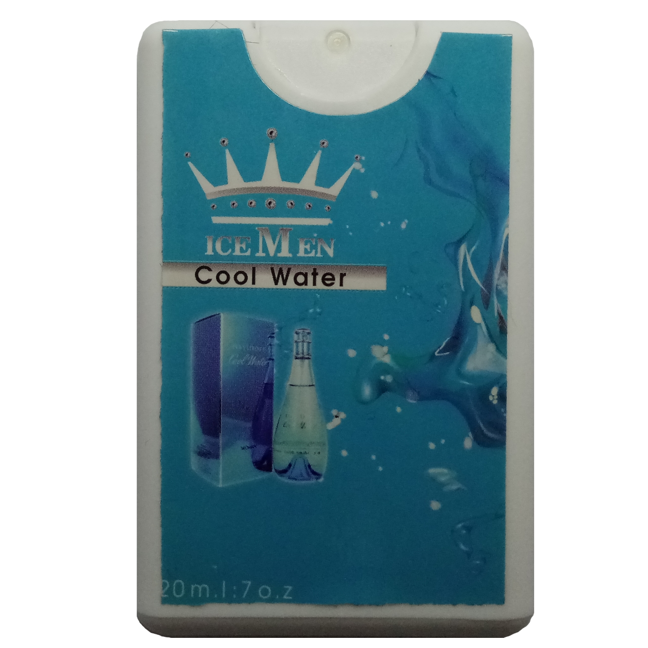 عطر جیبی مردانه آیس من مدل Cool water حجم 20 میلی لیتر