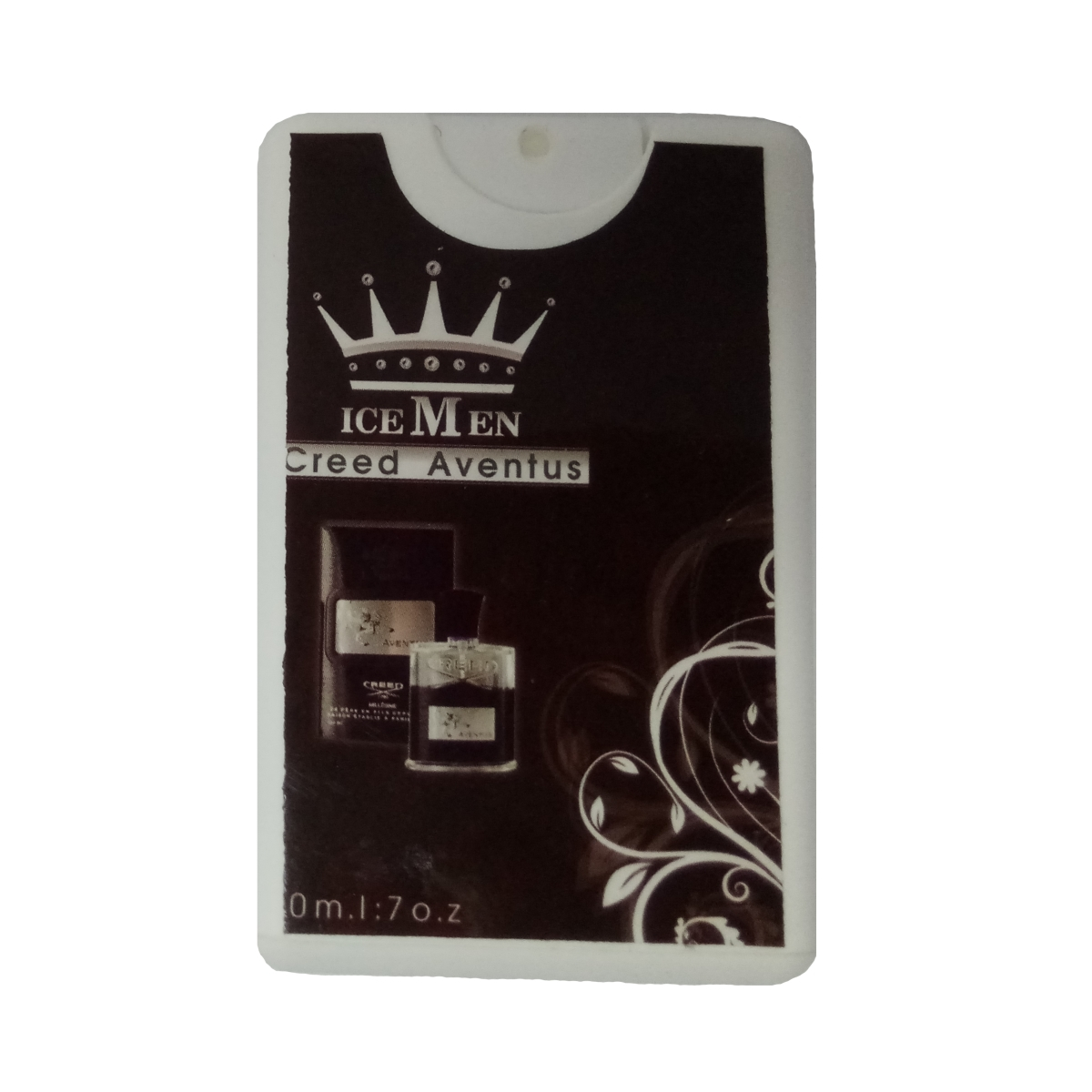 عطر جیبی مردانه آیس من مدل کرید اونتوس حجم 20 میلی لیتر