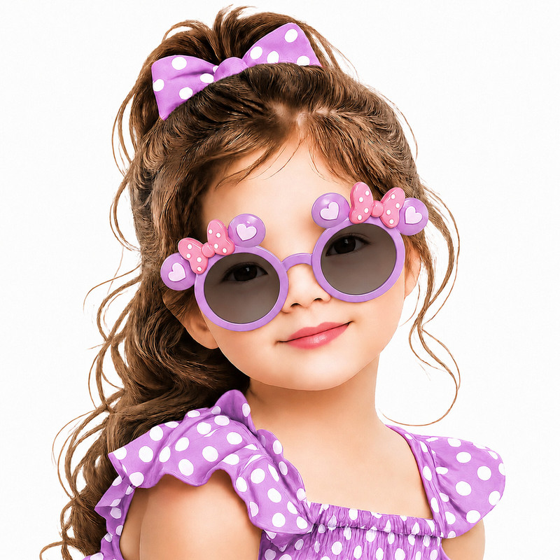عینک آفتابی دخترانه ویونل مدل Mickey Mouse کد 001