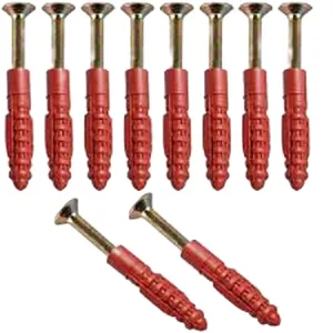 پیچ و رول پلاک مدل 57 بسته 10 عددی