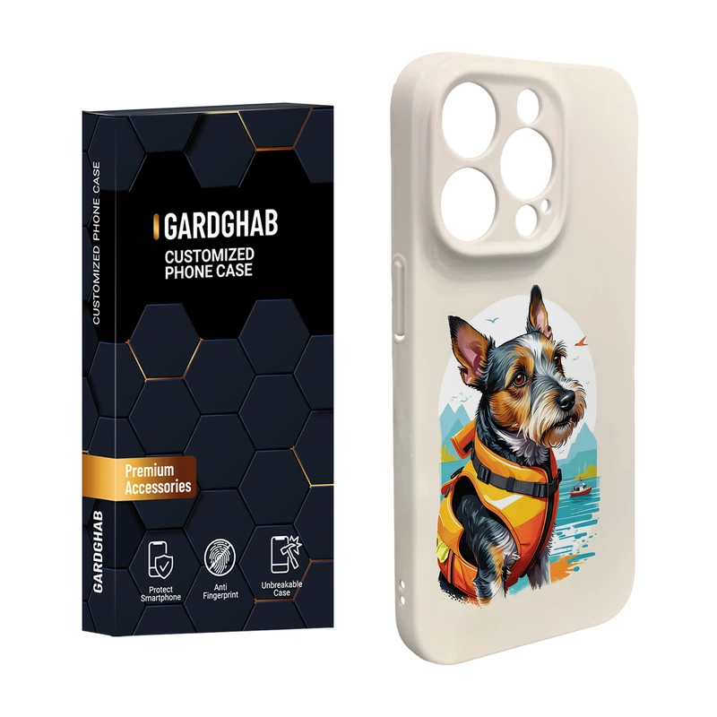 کاور گارد قاب مدل هنری مناسب برای گوشی موبایل اپل iPhone 15 Promax