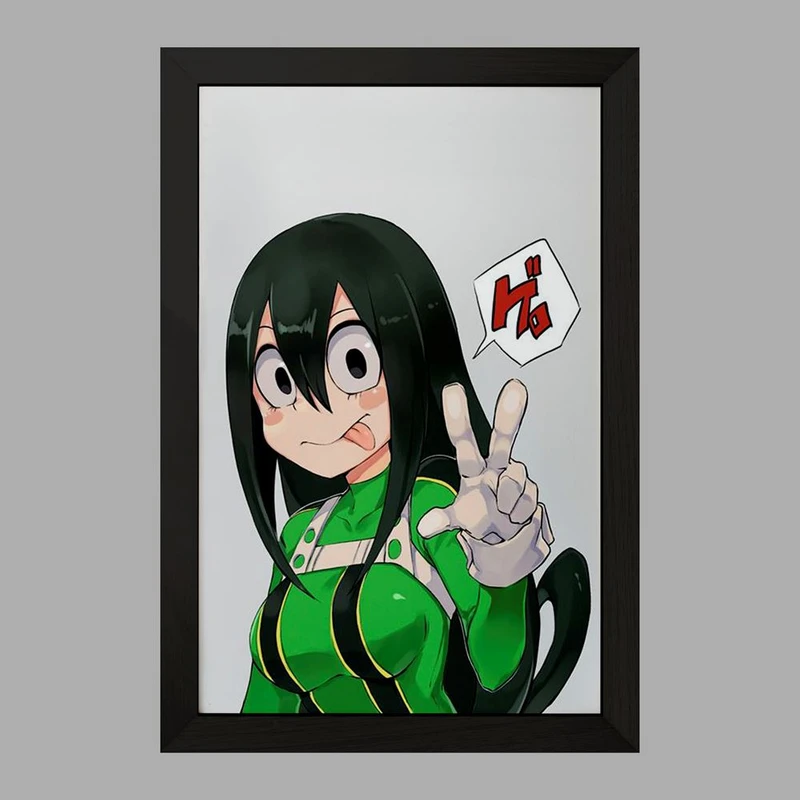 تابلو خندالو مدل سویا آسومی انیمه آکادمی قهرمان من  کد 16151