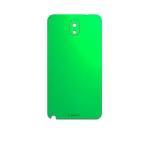 MAHOOT Green-Matte Cover Sticker for Samsung Galaxy Note 3