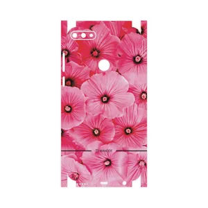 MAHOOT Pink-Flower-FullSkin Cover Sticker for Huawei Y7 Prime 2018