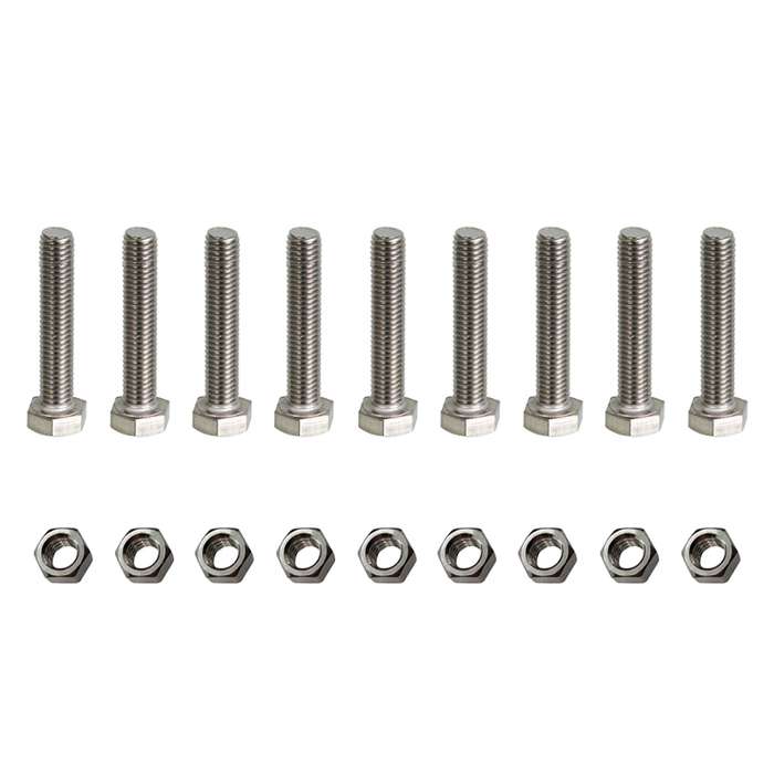  پیچ و مهره مدل Hex-12-70 بسته 18 عددی