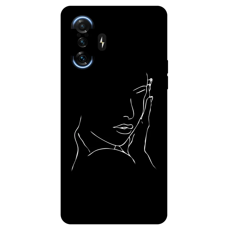 کاور مگافون طرح دخترانه مدل 8153 مناسب برای گوشی موبایل شیائومی Redmi K40 Gaming