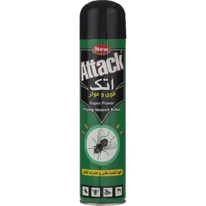 اسپری حشره کش اتک مدل Green حجم 400 میلی لیتر