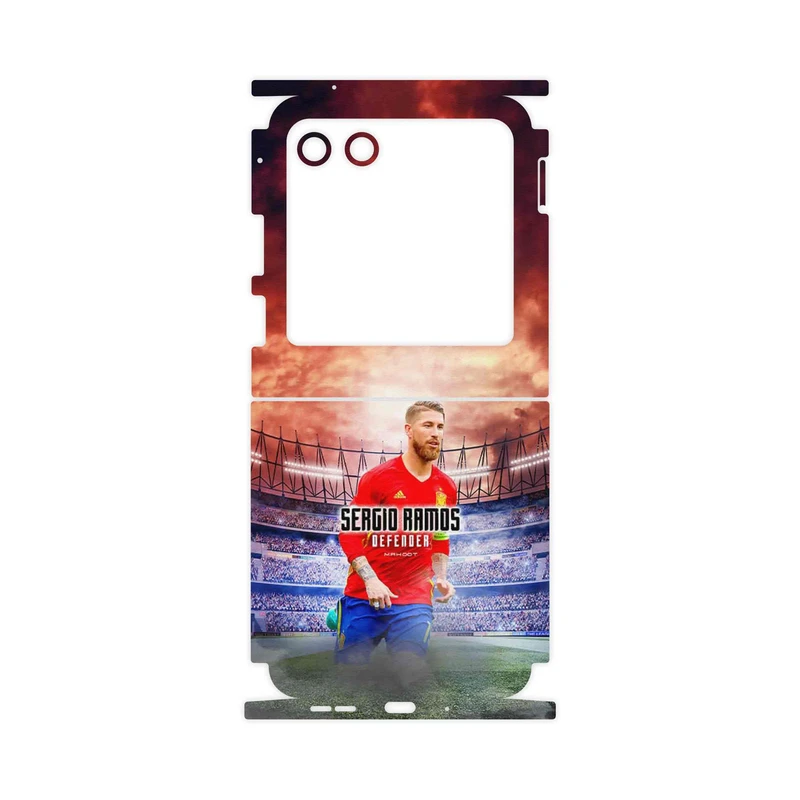 برچسب پوششی ماهوت مدل Sergio Ramos-FullSkin مناسب برای گوشی موبایل موتورولا Razr 40 Ultra