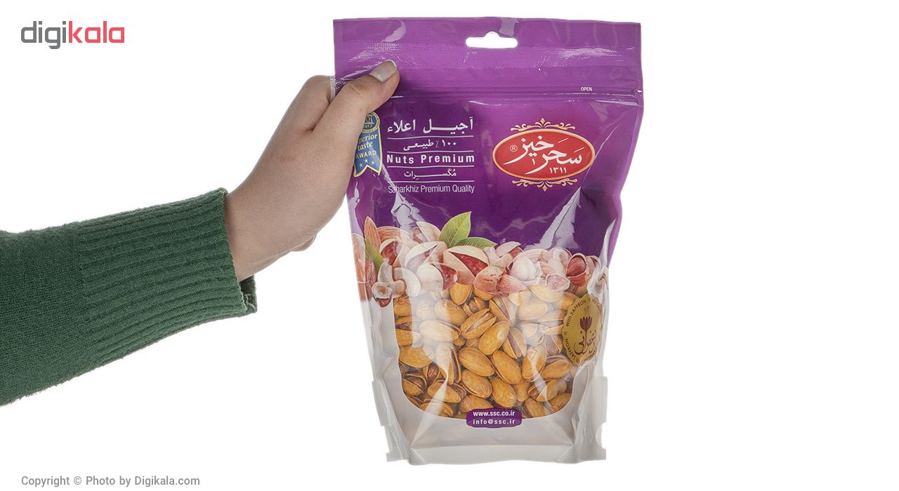 saharkhiz premium quality saffrony pistachio, 450 g