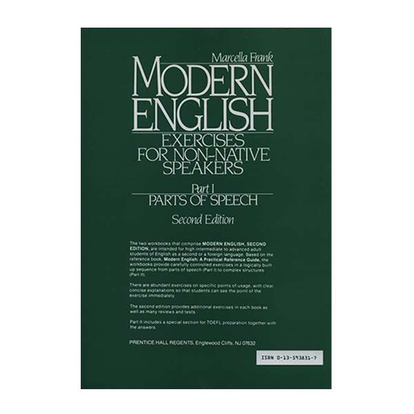 کتاب MODERN ENGLISH Part 1 اثر مارسلا فرانک انتشارات رهنما