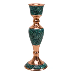 شعمدان مسی و فیروزکوب گالری گوهران مدل 126