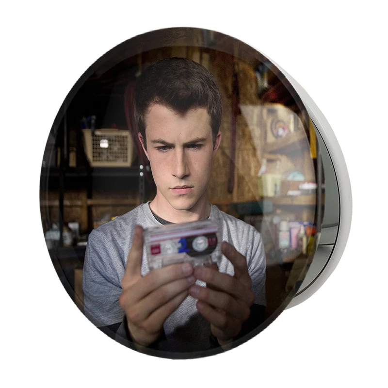 آینه جیبی خندالو طرح کلی جانسن 13دلیل برای اینکه Reasons Why13 مدل تاشو کد 20350 