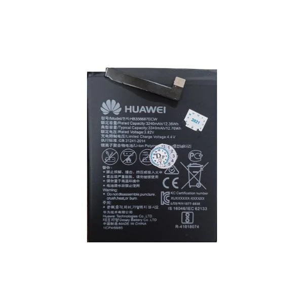  باتری موبایل مدل HB356687ECW ظرفیت 3340 میلی آمپر ساعت مناسب برای گوشی موبایل هوآوی Mate 10 lite/Nova 2plus