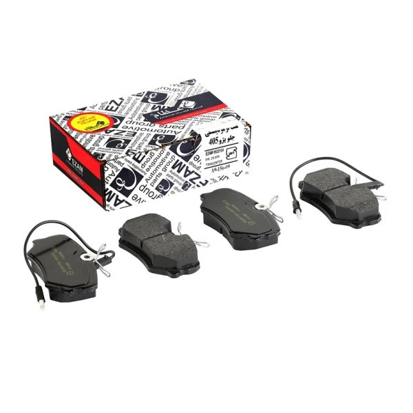 لنت ترمز جلو خودرو عظام مدل 3137006 دو جفت مناسب برای پژو پارس