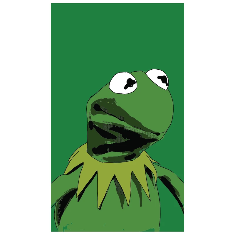 برچسب لپ تاپ پویا مارکت طرح کرمیت کد 3072