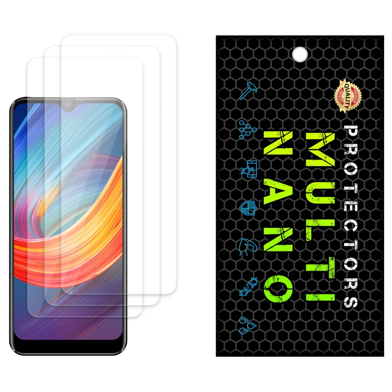 محافظ صفحه نمایش مولتی نانو مدل X-S3N مناسب برای گوشی موبایل یز Max 2 Ultra بسته سه عددی