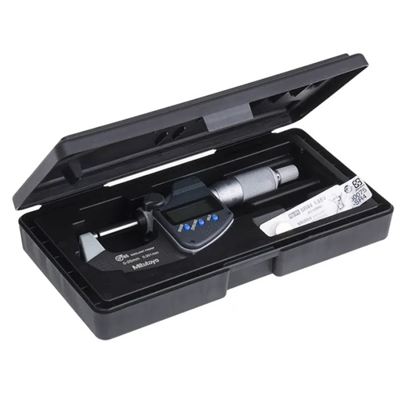 میکرومتر بیرون سنج دیجیتالی میتوتویو مدل 30-240-293 ,IP65. گستره 0-25 میلیمتر
