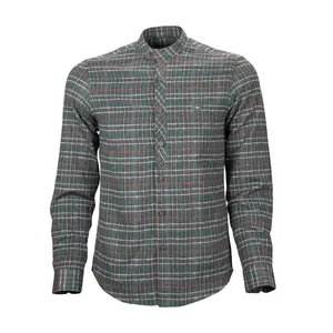 پیراهن آستین بلند مردانه امشاسپند مدل AM-Fleecy 