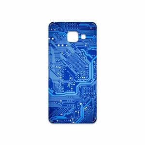 MAHOOT Blue Printed Circuit Board Cover Sticker for Samsung Galaxy A3 2016