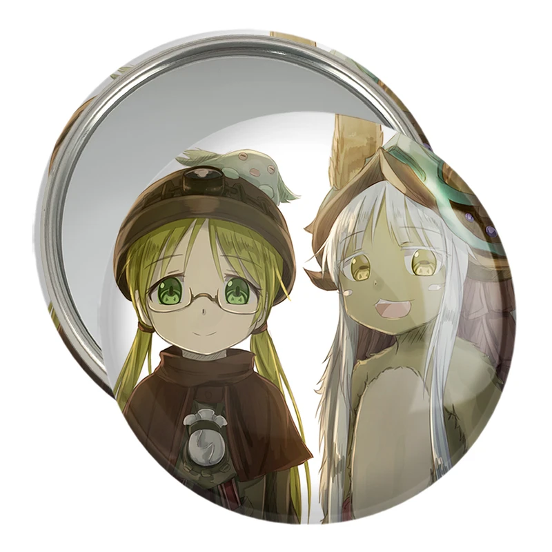 آینه جیبی خندالو مدل ناناچی و ریکو انیمه ساخته شده در پرتگاه کد 24346