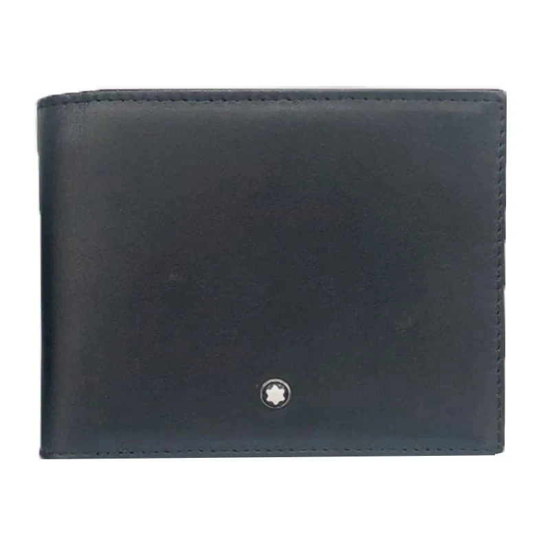 کیف پول مون بلان مدل افقی چرم طبیعی کد 730