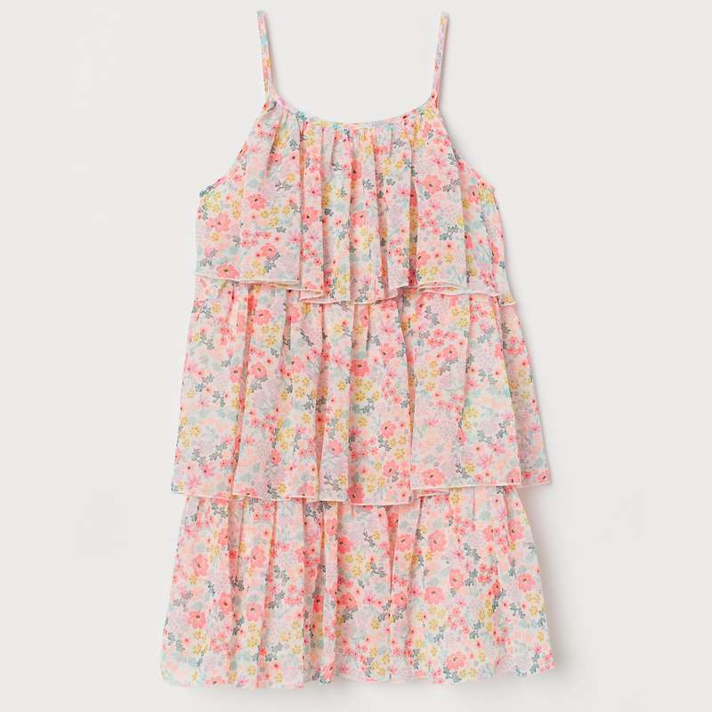 پیراهن دخترانه اچ اند ام مدل 0719720002