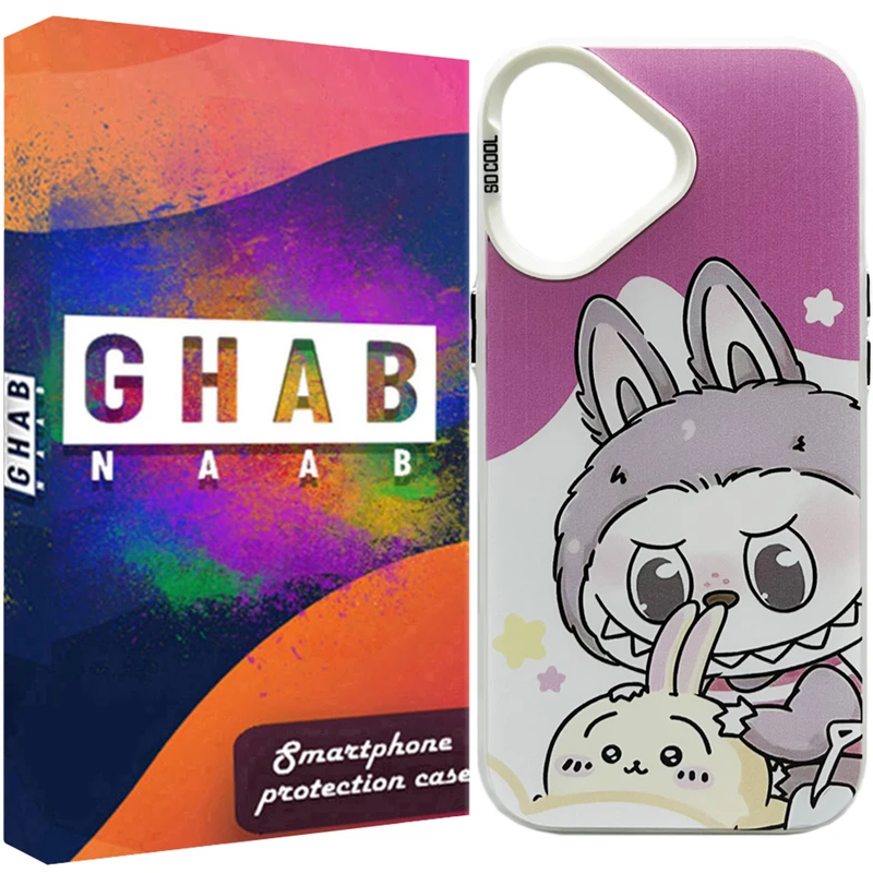 کاور قاب ناب مدل Socool طرح Labubu 05 مناسب برای گوشی موبایل اپل IPhone 16