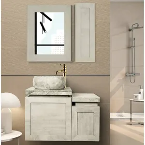 ست کابینت و روشویی مدل کاکتوس به همراه آینه و باکس 