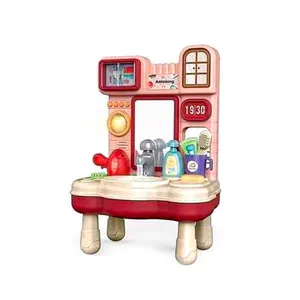 ست اسباب بازی وسایل نظافت مدل روشویی کد BQ699-1