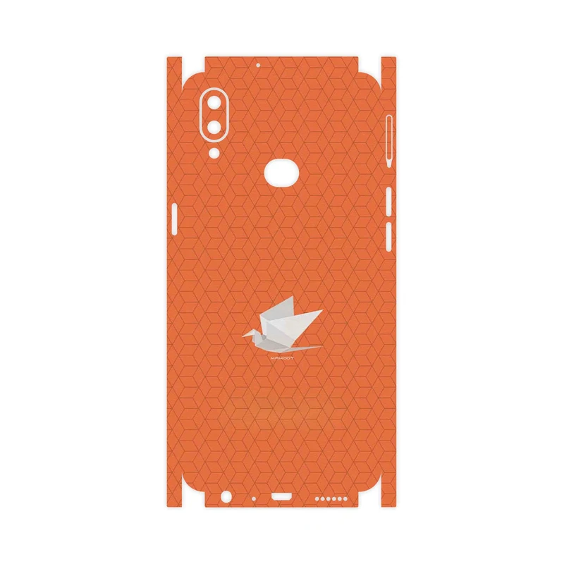 برچسب پوششی ماهوت مدل Minimalist origami bird-FullSkin مناسب برای گوشی موبایل سامسونگ Galaxy A10s