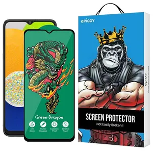 Epicoy Green Dragon ExplosionProof Glass Screen Protector For Samsung Galaxy A03 4G/A03s 4G/A03 Core  4G/A02 4G/A02s 4G