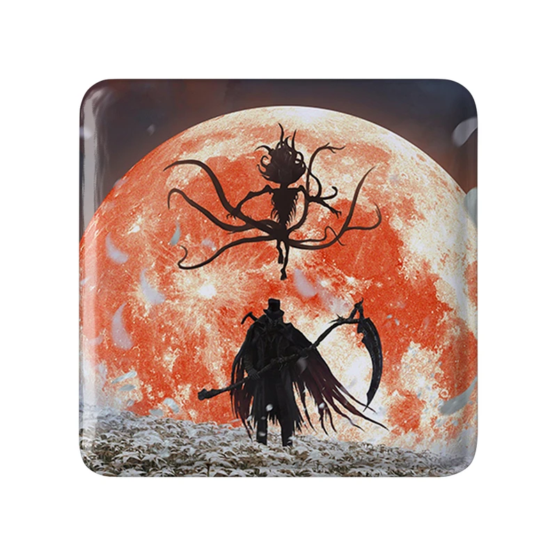 پیکسل خندالو طرح بازی بلاد بورن Blood Borne مدل مربعی کد 30066