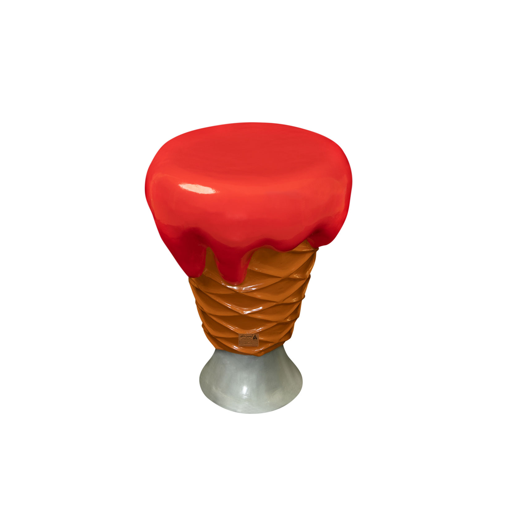 صندلی اپن آرسین دکور طرح بستنی مدل قیفی کد H013