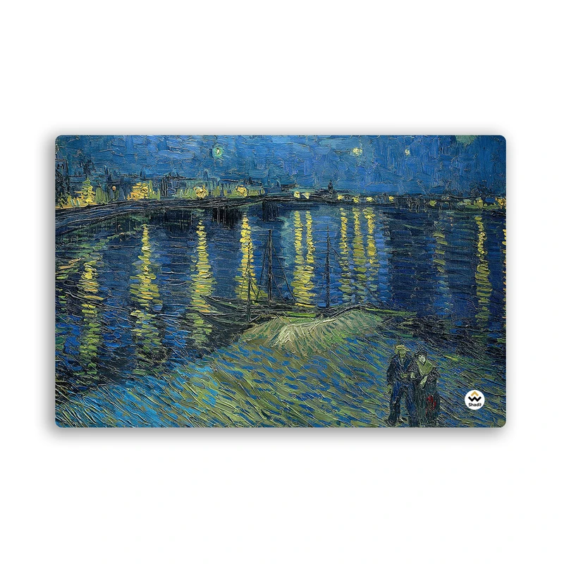 ماوس پد مخصوص بازی شادیت مدل ونگوگ کد211 37*24 سانتی متر