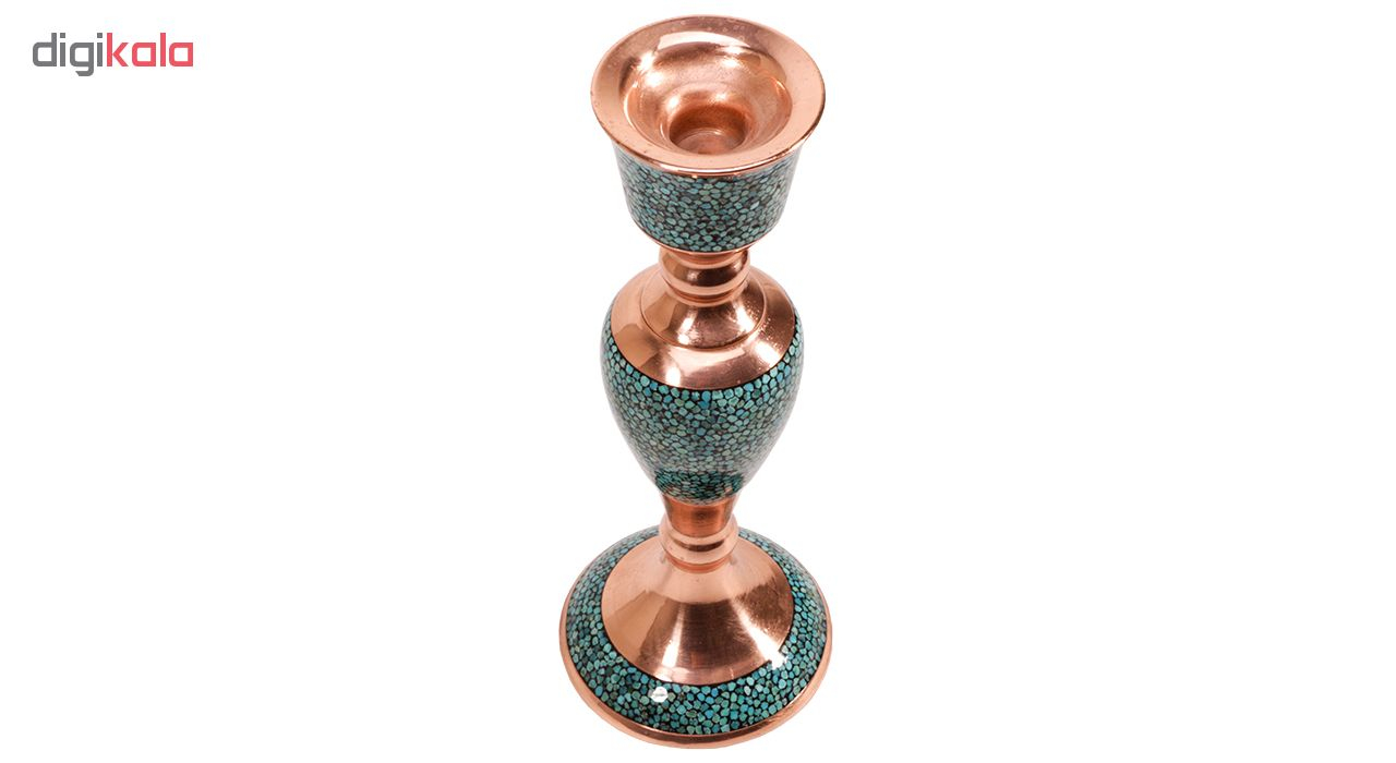 شعمدان مسی و فیروزکوب گالری گوهران مدل 126
