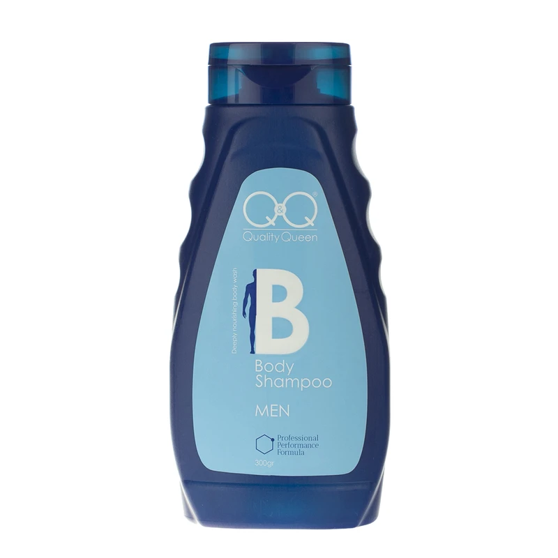 شامپو بدن کیو اند کیو مدل Quality Queen Blue حجم 300 میلی لیتر