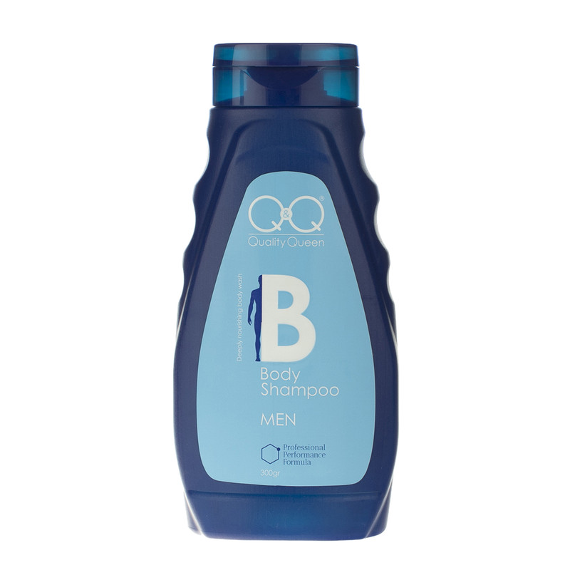 شامپو بدن کیو اند کیو مدل Quality Queen Blue حجم 300 میلی لیتر شامپو بدن کیو اند کیو مدل Quality Queen Blue حجم 300 میلی لیتر
