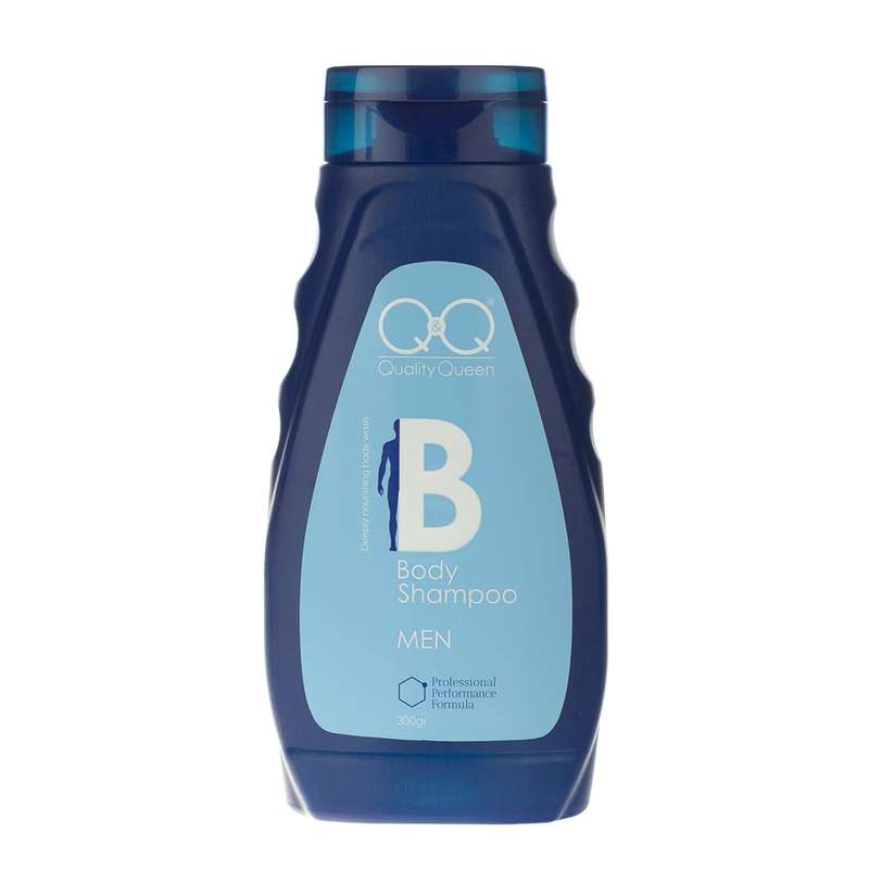 شامپو بدن کیو اند کیو مدل Quality Queen Blue حجم 300 میلی لیتر شامپو بدن کیو اند کیو مدل Quality Queen Blue حجم 300 میلی لیتر