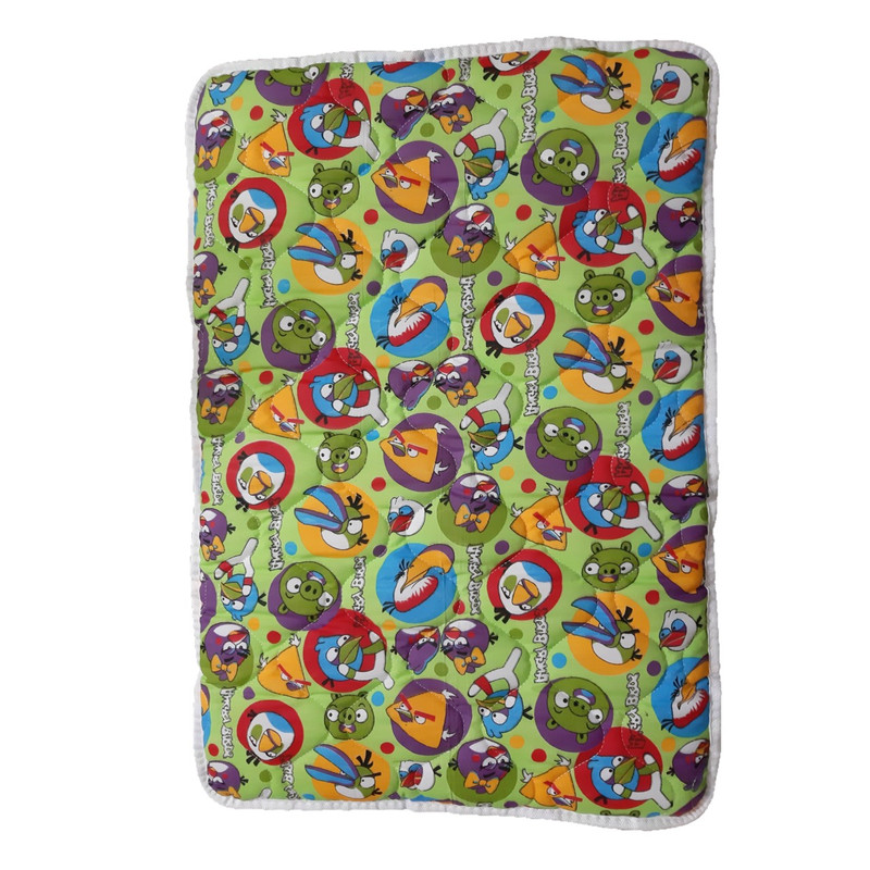 تشک نوزادی رنگین چاپ مدل angri-bird