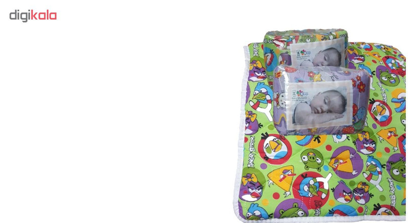تشک نوزادی رنگین چاپ مدل angri-bird