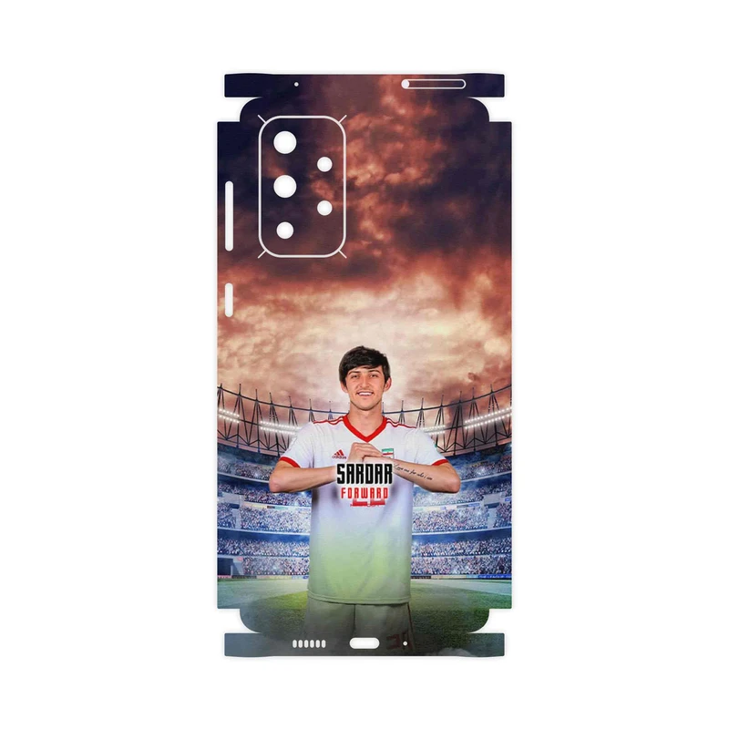 برچسب پوششی ماهوت مدل Sardar Azmoun-FullSkin مناسب برای گوشی موبایل سامسونگ Galaxy A73 5G