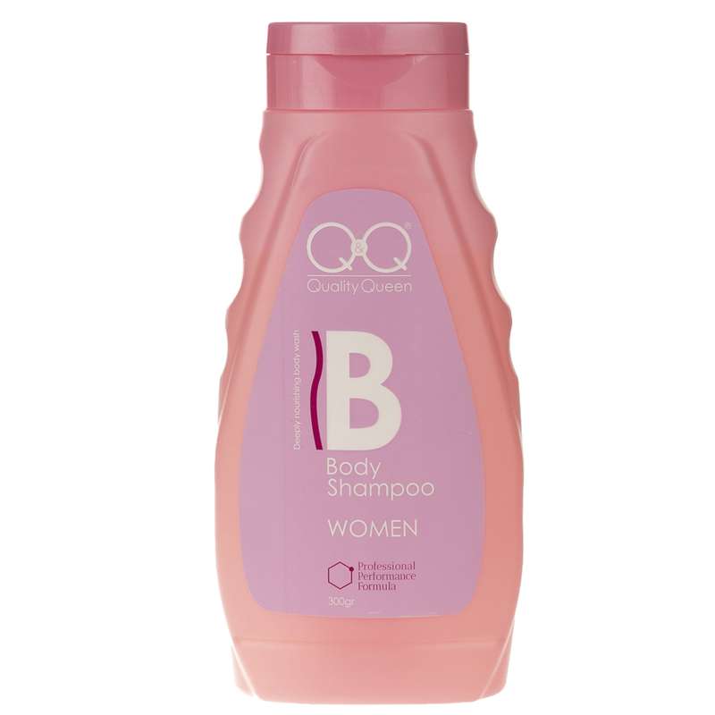 شامپو بدن کیو اند کیو مدل Quality Queen Pink حجم 300 میلی لیتر