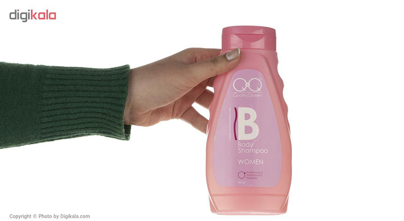 شامپو بدن کیو اند کیو مدل Quality Queen Pink حجم 300 میلی لیتر