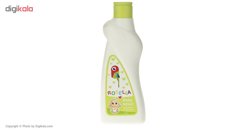 لوسیون بدن کودک روسلا مدل Green حجم 300 میلی لیتر
