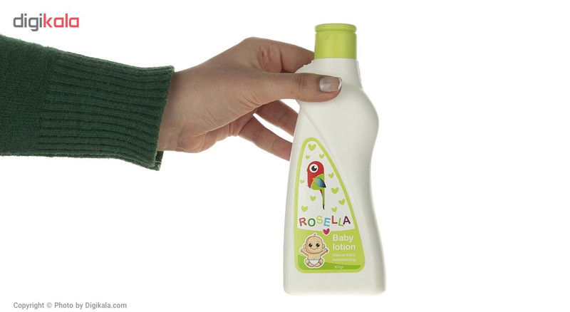 لوسیون بدن کودک روسلا مدل Green حجم 300 میلی لیتر