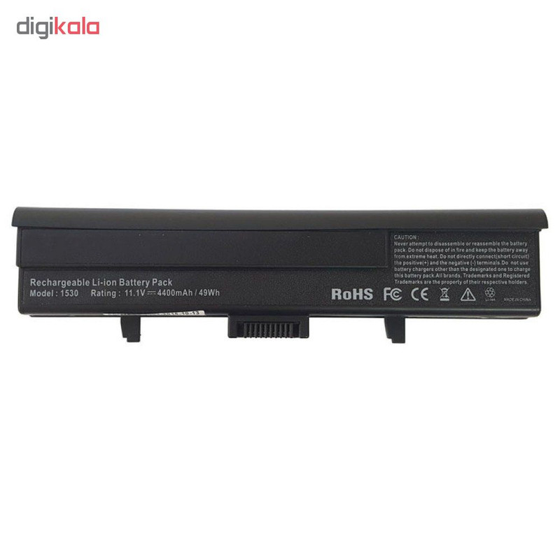باتری لپ تاپ 6 سلولی مدل M15 برای لپ تاپ Dell XPS M1530